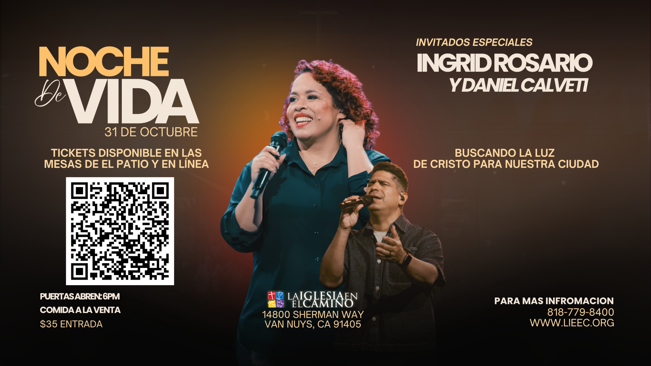 NOCHE DE VIDA INGRID ROSARIO CONCERT (Presentation)